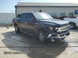 2020 Ford F-150 XL with VIN 1FTEW1E57LFC20462, listed as a Copart auction lot 62103475 with 75,118 mi miles and Salvage title. Bid and sale history available at DreamBid. Image 4.