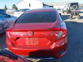 2020 Honda Civic Sedan LX with VIN 19XFC2F62LE016379, listed as a IAAI auction lot 41865767 with 48,157 mi miles. Bid and sale history available at carsss.com. Image 16.