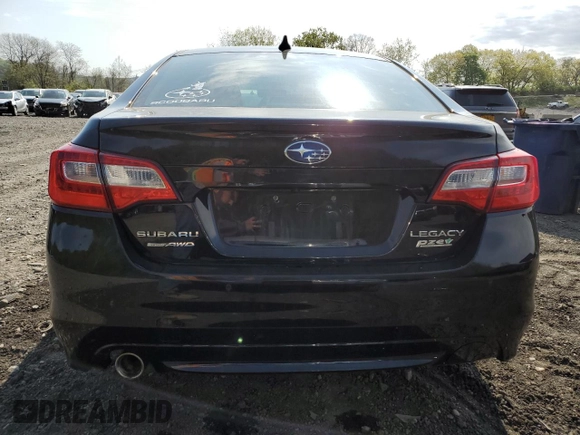 2017 Subaru Legacy Sport with VIN 4S3BNAS68H3032822, listed as a Copart auction lot 49534593 with 0 mi miles. Bid and sale history available at carsss.com. Image 6.