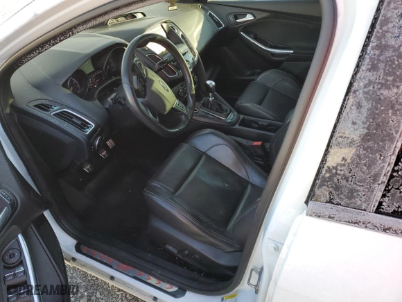 2015 Ford Focus ST with VIN 1FADP3L99FL266011, listed as a Copart auction lot 45046835 with 0 mi miles and Salvage Title. Bid and sale history available at carsss.com. Image 7.