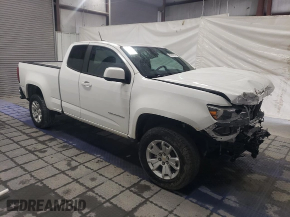 2022 Chevrolet Colorado 2WD LT with VIN 1GCHSCEA3N1205376, listed as a Copart auction lot 54555665 with 59,196 mi miles and Clean Title. Bid and sale history available at carsss.com. Image 4.
