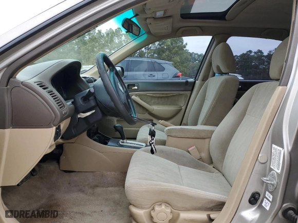 2003 Honda Civic EX with VIN 2HGES26763H534136, listed as a Copart auction lot 89338415 with 184,814 mi miles and Clean Title. Bid and sale history available at carsss.com. Image 7.