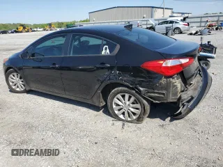2014 Kia Forte LX with VIN KNAFX4A66E5189521, listed as a Copart auction lot 51682315 with 137,706 mi miles and Salvage Title. Bid and sale history available at carsss.com. Image 2.