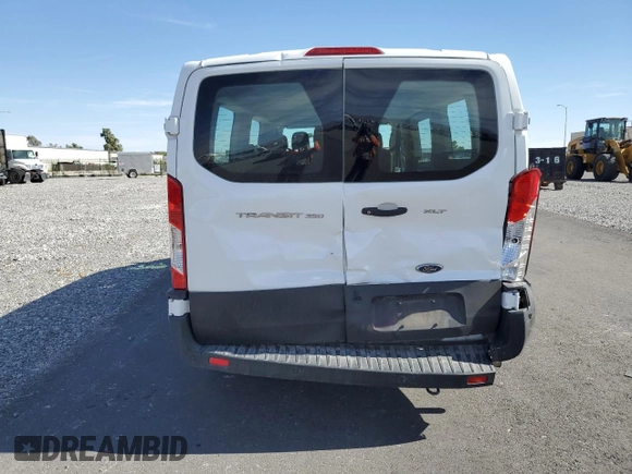 2023 Ford Transit Passenger XL with VIN 1FBAX2Y89PKA49027, listed as a Copart auction lot 58159815 with 48,648 mi miles and Clean title. Bid and sale history available at DreamBid. Image 6.