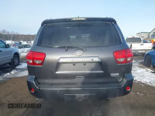 2016 Toyota Sequoia Limited with VIN 5TDJY5G1XGS127354, listed as a IAAI auction lot 41291303 with 106,327 mi miles. Bid and sale history available at carsss.com. Image 16.