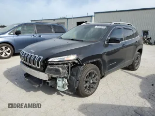 2018 Jeep Cherokee Latitude Tech Connect with VIN 1C4PJLCB8JD537025, listed as a Copart auction lot 56568695 with 149,071 mi miles and Salvage title. Bid and sale history available at DreamBid. Image 1.
