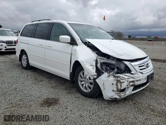 2010 Honda Odyssey EX-L with VIN 5FNRL3H78AB030237, listed as a Copart auction lot 54570365 with 162,497 mi miles and Salvage Title. Bid and sale history available at carsss.com. Image 4.