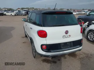 2014 FIAT 500L Trekking with VIN ZFBCFADH3EZ018080, listed as a IAAI auction lot 41680553 with 131,080 mi miles and . Bid and sale history available at DreamBid. Image 3.
