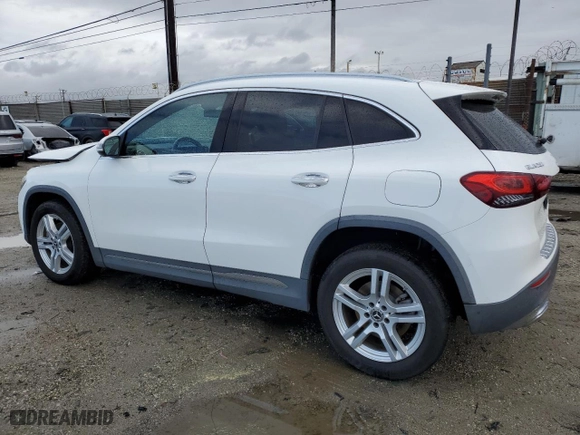 2021 Mercedes-Benz GLA with VIN W1N4N4GB2MJ123616, listed as a Copart auction lot 49097015 with 44,950 mi miles and Salvage Title. Bid and sale history available at carsss.com. Image 2.