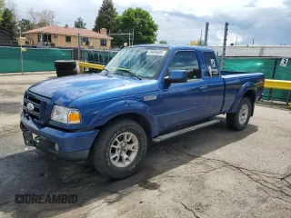 2007 Ford Ranger XL with VIN 1FTZR15E27PA62038, listed as a Copart auction lot 59899605 with 116,423 mi miles and Salvage title. Bid and sale history available at DreamBid. Image 1.