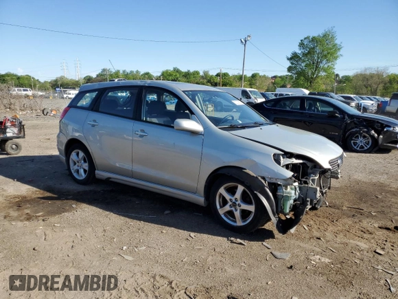 2003 Toyota Matrix Std with VIN 2T1KR38E53C099277, listed as a Copart auction lot 53330655 with 161,555 mi miles and Salvage Title. Bid and sale history available at DreamBid. Image 4.