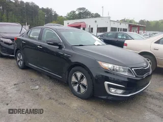 2013 Kia Optima EX with VIN KNAGM4AD5D5043217, listed as a IAAI auction lot 41986607 with 112,085 mi miles. Bid and sale history available at carsss.com. Image 1.