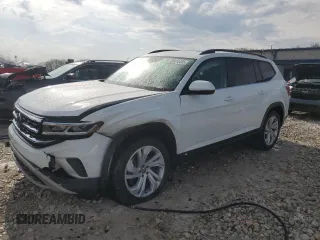 2021 Volkswagen Atlas SE z VIN 1V2HR2CAXMC583950, wystawiony jako Copart lot #54610495 z przebiegiem 99 000 mil mil oraz Czysty tytuł • Clean title. Historia ofert i sprzedaży dostępna na DreamBid. Obrazek 1.