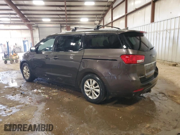 2016 Kia Sedona LX with VIN KNDMB5C1XG6134857, listed as a Copart auction lot 52302935 with 142,868 mi miles and Clean Title. Bid and sale history available at DreamBid. Image 2.