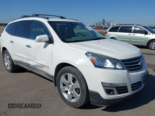 2014 Chevrolet Traverse LTZ z VIN 1GNKVJKD1EJ348334, wystawiony jako IAAI lot #42216912 z przebiegiem 192 362 mil mil oraz . Historia ofert i sprzedaży dostępna na DreamBid. Obrazek 1.
