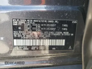 2025 Toyota RAV4 LE with VIN 2T3H1RFV3SC312014, listed as a Copart auction lot 50304525 with 1,765 mi miles and Non Repairable. Bid and sale history available at carsss.com. Image 14.