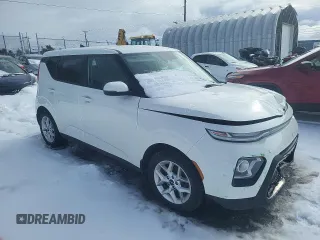 2022 Kia Soul EX with VIN KNDJ33AU2N7173869, listed as a Copart auction lot 42725485 with 80,210 mi miles and Salvage Title. Bid and sale history available at carsss.com. Image 4.