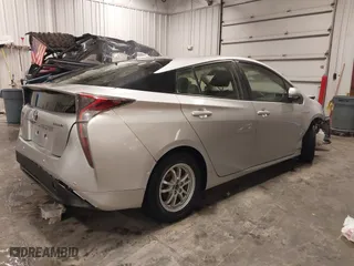 2018 Toyota Prius Two with VIN JTDKBRFU3J3582337, listed as a IAAI auction lot 40457335 with 166,690 mi miles. Bid and sale history available at carsss.com. Image 4.