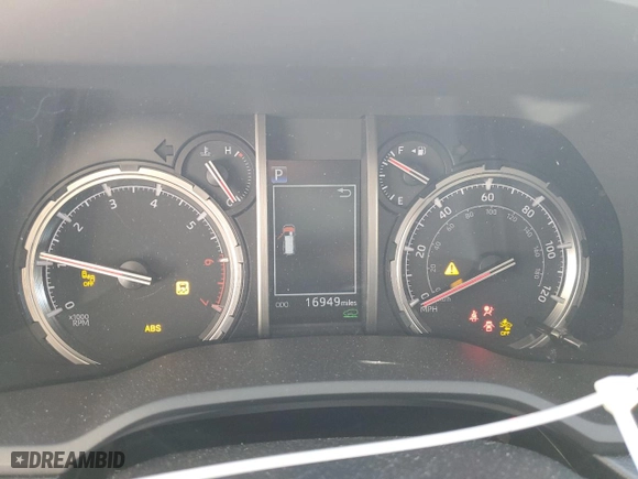 2024 Toyota 4Runner TRD Off Road with VIN JTEPU5JR9R6282626, listed as a Copart auction lot 45644685 with 16,949 mi miles and Salvage Title. Bid and sale history available at carsss.com. Image 9.