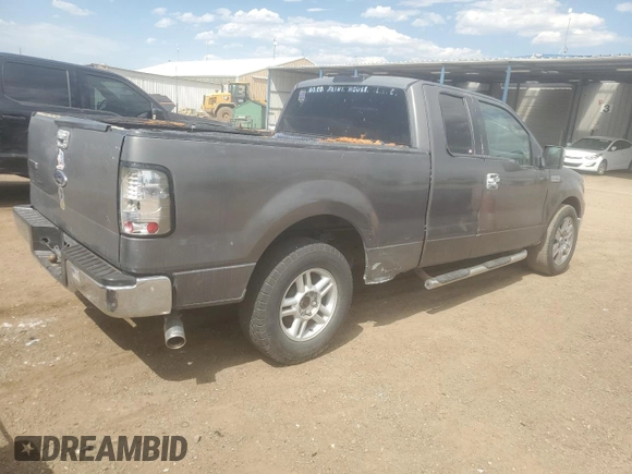 2005 Ford F-150 STX with VIN 1FTRX12W05FA37483, listed as a Copart auction lot 63074935 with 213,761 mi miles and Clean title. Bid and sale history available at DreamBid. Image 3.