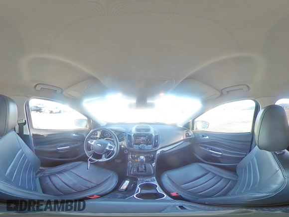 2015 Ford Escape Titanium with VIN 1FMCU0J91FUA94899, listed as a Copart auction lot 47746295 with 138,532 mi miles and Salvage Title. Bid and sale history available at DreamBid. Image 13.