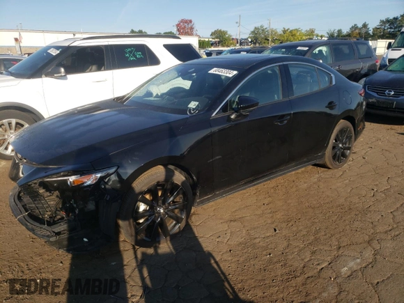 2021 Mazda 3 2.5 Turbo with VIN 3MZBPBAY1MM250450, listed as a Copart auction lot 68463304 with 11,594 mi miles and Salvage Title. Bid and sale history available at DreamBid. Image 1.
