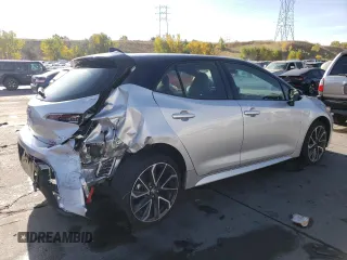 2021 Toyota Corolla Hatchback XSE with VIN JTNA4MBE6M3125836, listed as a Copart auction lot 73800704 with 56,394 mi miles and Salvage Title. Bid and sale history available at carsss.com. Image 3.