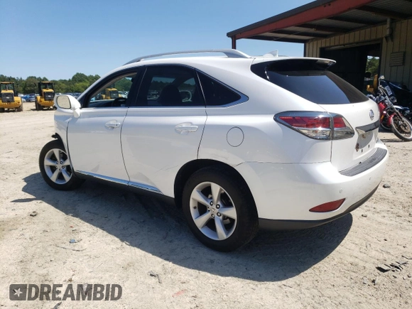 2015 Lexus RX 350 with VIN 2T2BK1BAXFC312206, listed as a Copart auction lot 59366385 with Not provided miles and Salvage title. Bid and sale history available at DreamBid. Image 2.