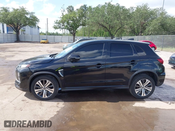 2020 Mitsubishi Outlander Sport ES 2.0 with VIN JA4AR3AU8LU028620, listed as a IAAI auction lot 42176148 with 84,100 mi miles. Bid and sale history available at carsss.com. Image 14.