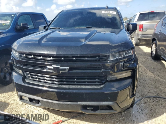 2020 Chevrolet Silverado 1500 RST with VIN 3GCPWDED5LG214689, listed as a Copart auction lot 76002194 with Not Provided miles and Non Repairable. Bid and sale history available at DreamBid. Image 5.