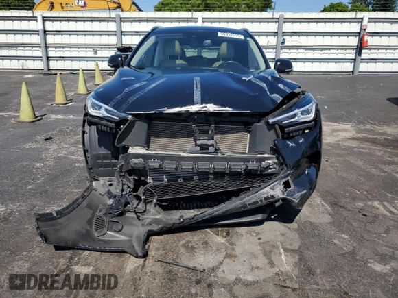 2021 Infiniti QX50 Essential с VIN 3PCAJ5CB3MF104596, выставлен на аукционе Copart как лот 56932595 с пробегом 39 058 миль миль и На запчасти • Non repairable. История ставок и продаж доступна на DreamBid. Изображение 5.