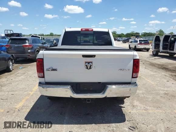2014 Ram 1500 Big Horn with VIN 1C6RR7LG5ES232496, listed as a Copart auction lot 58973325 with 322,411 mi miles and Clean title. Bid and sale history available at DreamBid. Image 6.