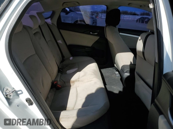2018 Honda Civic EX with VIN 2HGFC2F77JH507767, listed as a Copart auction lot 50453785 with 153,104 mi miles and Salvage Title. Bid and sale history available at DreamBid. Image 11.