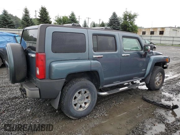 2006 Hummer H3 with VIN 5GTDN136068182763, listed as a Copart auction lot 81351774 with 198,247 mi miles and Non Repairable. Bid and sale history available at DreamBid. Image 3.