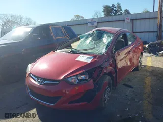 2016 Hyundai Elantra Value Edition with VIN KMHDH4AE3GU482716, listed as a IAAI auction lot 41891488 with 1 mi miles. Bid and sale history available at carsss.com. Image 17.