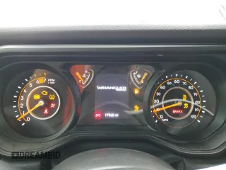 2024 Jeep Wrangler Sport S with VIN 1C4PJXAN1RW125436, listed as a Copart auction lot 59811895 with 17,962 mi miles and Salvage title. Bid and sale history available at DreamBid. Image 9.