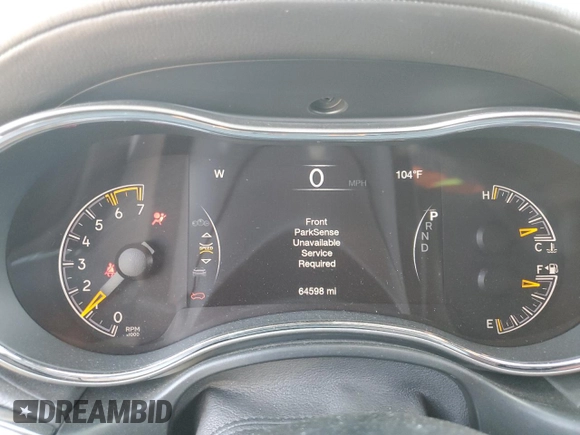 2019 Jeep Grand Cherokee Overland with VIN 1C4RJFCT7KC833390, listed as a Copart auction lot 74015774 with 64,598 mi miles and Salvage Title. Bid and sale history available at carsss.com. Image 9.