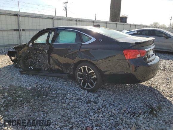 2018 Chevrolet Impala LT z VIN 2G1105S34J9105472, wystawiony jako Copart lot #49673485 z przebiegiem Nie podano mil oraz Szkoda całkowita • Salvage title. Historia ofert i sprzedaży dostępna na DreamBid. Obrazek 2.