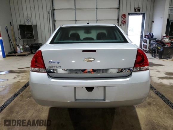 2010 Chevrolet Impala LS with VIN 2G1WA5EN9A1127370, listed as a Copart auction lot 52908385 with 81,222 mi miles and Salvage Title. Bid and sale history available at DreamBid. Image 6.