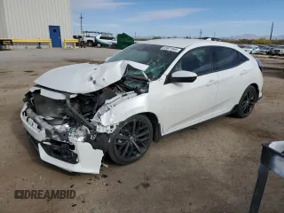 2021 Honda Civic Sport with VIN SHHFK7H45MU223130, listed as a Copart auction lot 53621545 with 31,189 mi miles and Salvage Title. Bid and sale history available at DreamBid. Image 1.