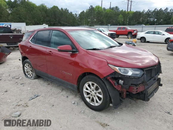 2018 Chevrolet Equinox LT with VIN 3GNAXJEV7JS648642, listed as a Copart auction lot 54579905 with 248,927 mi miles and Salvage Title. Bid and sale history available at carsss.com. Image 4.