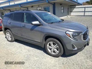 2020 GMC Terrain SLE with VIN 3GKALMEV5LL346726, listed as a Copart auction lot 49585745 with 41,554 mi miles and Salvage Title. Bid and sale history available at DreamBid. Image 4.