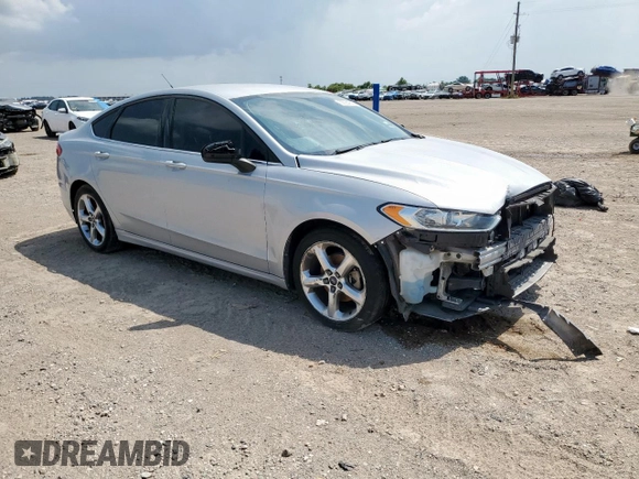 2016 Ford Fusion S with VIN 3FA6P0G77GR365798, listed as a Copart auction lot 58984905 with 116,950 mi miles and Salvage title. Bid and sale history available at DreamBid. Image 4.
