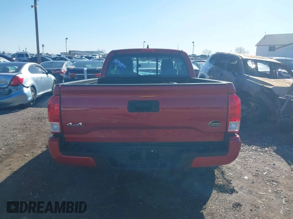 2017 Toyota Tacoma SR with VIN 5TFSX5EN7HX056560, listed as a IAAI auction lot 41806924 with 74,000 mi miles and . Bid and sale history available at DreamBid. Image 16.