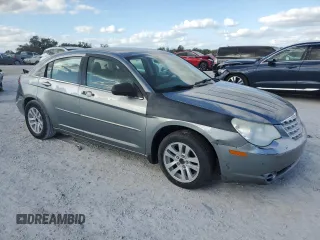 2008 Chrysler Sebring LX with VIN 1C3LC46J58N244726, listed as a Copart auction lot 83805674 with 143,953 mi miles and Non Repairable. Bid and sale history available at carsss.com. Image 4.