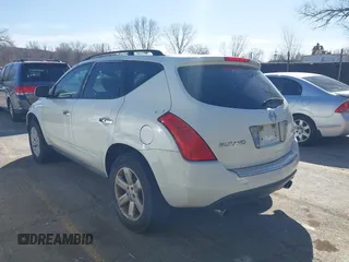 2007 Nissan Murano S with VIN JN8AZ08W67W642298, listed as a IAAI auction lot 41812262 with 175,703 mi miles and . Bid and sale history available at DreamBid. Image 3.