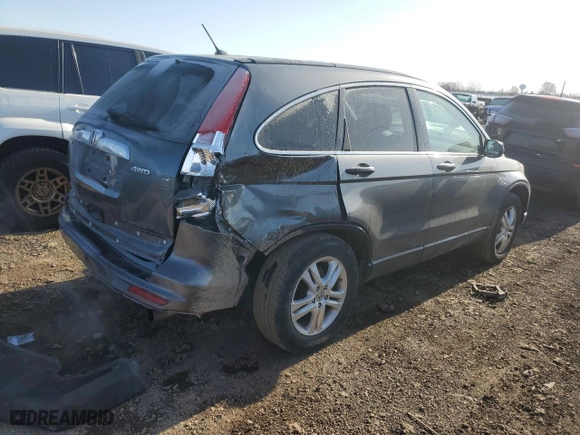 2010 Honda CR-V EX with VIN 3CZRE4H55AG703665, listed as a Copart auction lot 50958875 with 113,940 mi miles and Salvage Title. Bid and sale history available at carsss.com. Image 3.