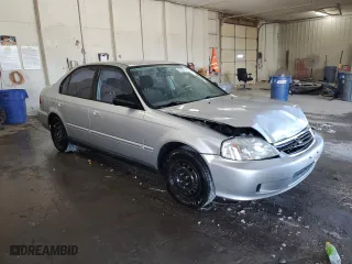 1999 Honda Civic VP with VIN 2HGEJ6617XH594440, listed as a Copart auction lot 70272194 with 200,639 mi miles and Salvage Title. Bid and sale history available at carsss.com. Image 4.