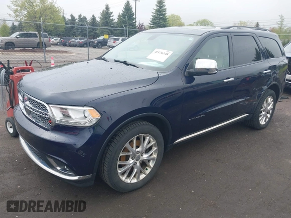 2014 Dodge Durango Citadel with VIN 1C4RDJEG9EC358811, listed as a IAAI auction lot 42176348 with 81,530 mi miles and . Bid and sale history available at DreamBid. Image 17.