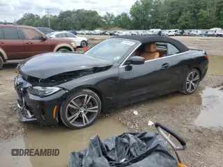 2023 BMW 4 Series 430i z VIN WBA23AT03PCL59608, wystawiony jako Copart lot #54354705 z przebiegiem Nie podano mil oraz Szkody całkowita. Historia ofert i sprzedaży dostępna na DreamBid. Obrazek 1.
